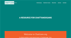 Desktop Screenshot of chattizen.org